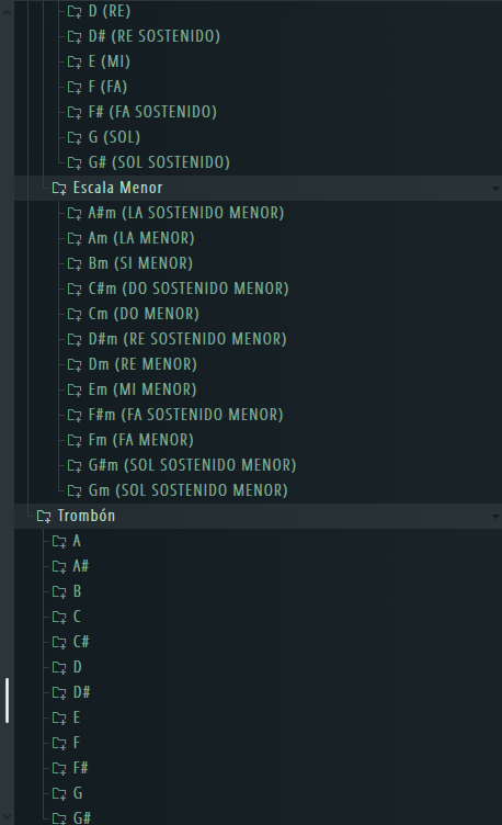Trombón Samples