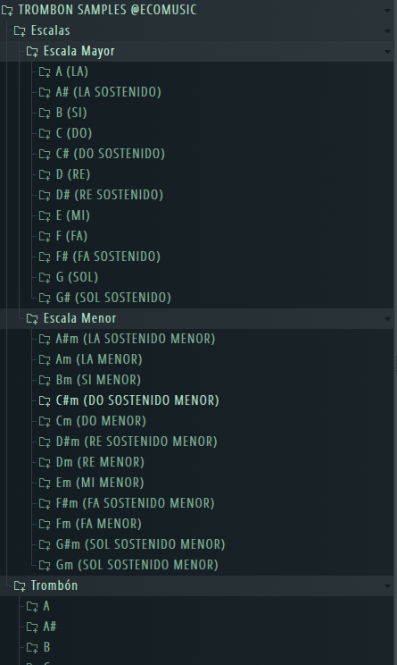 Trombón Samples